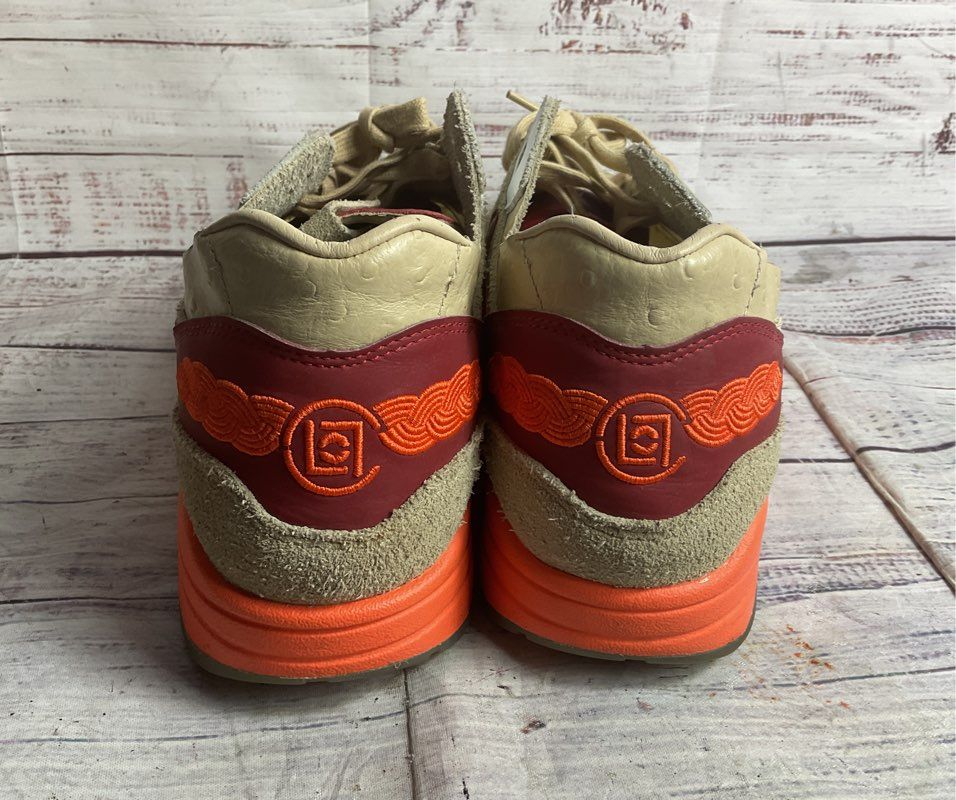 Nike Air Max 1 CLOT Kiss of Death Sneakers Beige 11.5