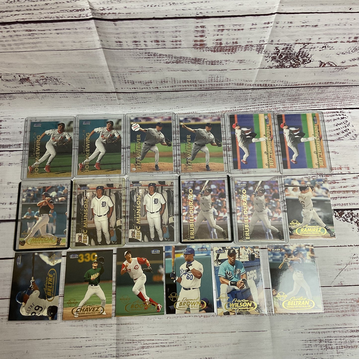 1998-99 FLEER Traditions MLB Baseball Cards- Set of 58