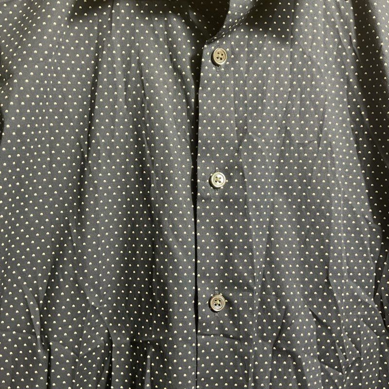 NWT Theory Sylvain Navy Multi Dual Drop Print Button Up Shirt - Size S