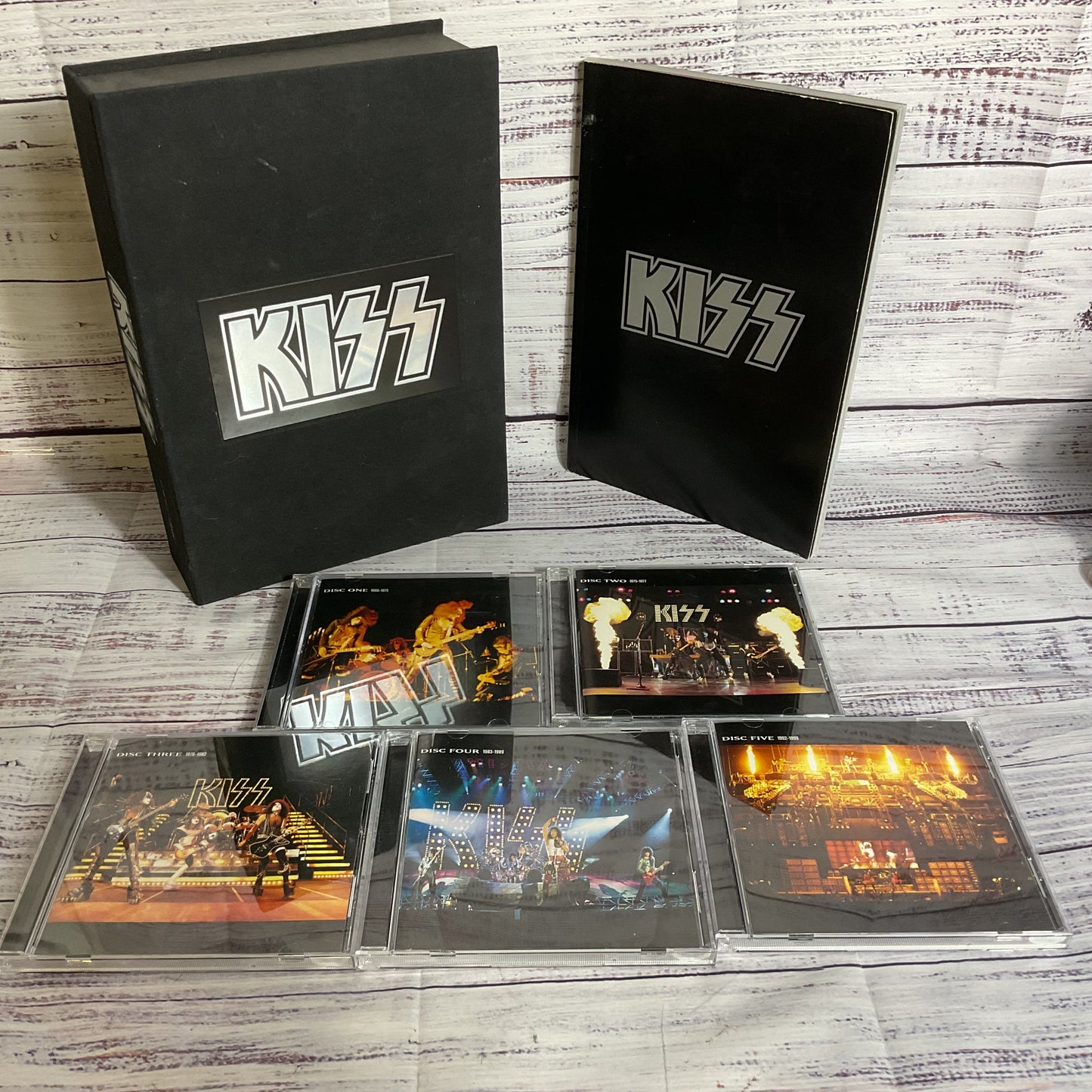 KISS The Definitive Collection (2001) 5-CD Limited Edition Box Set