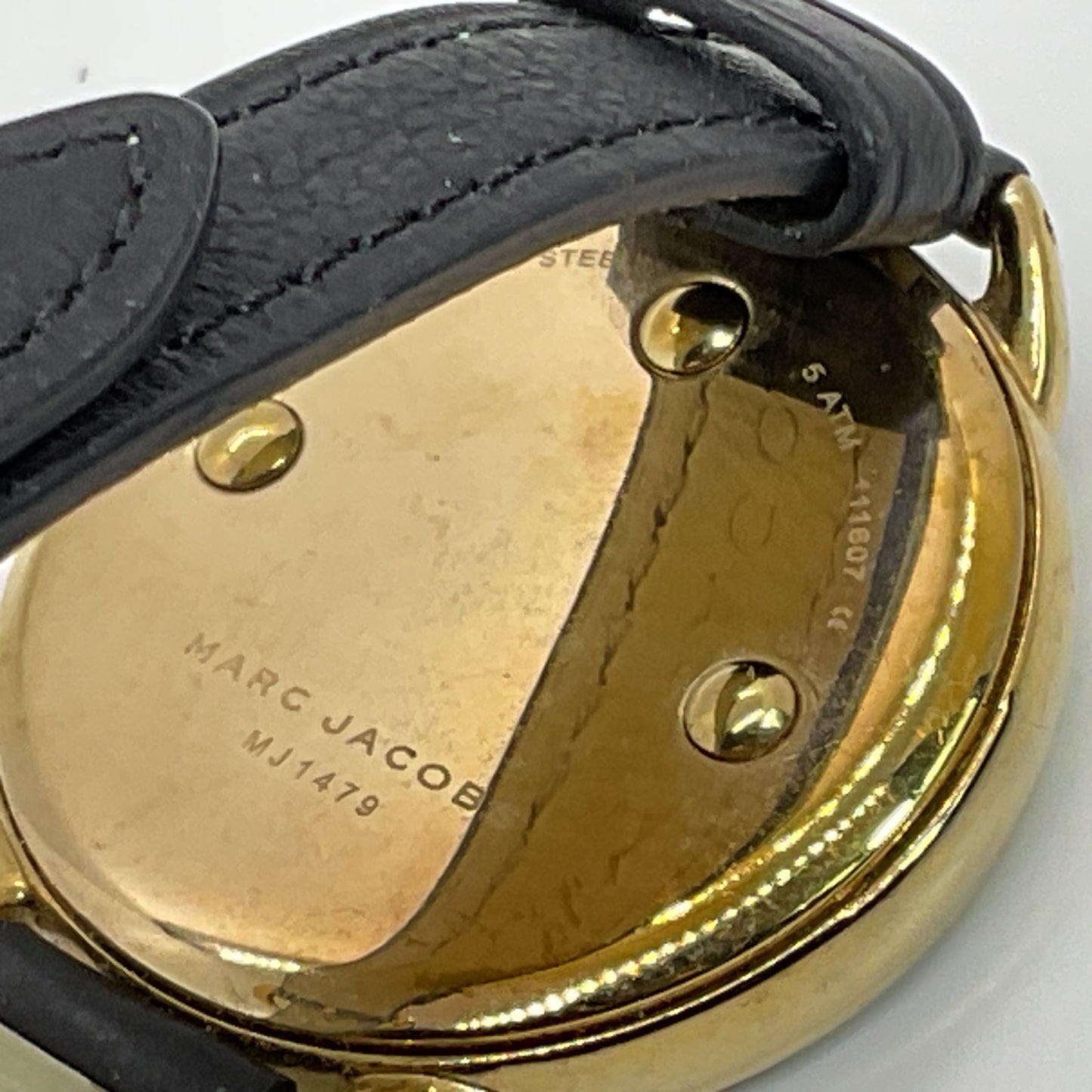 MARC JACOBS Betty Crystals Gold Tone Women's Watch (NEEDS BATTERY)