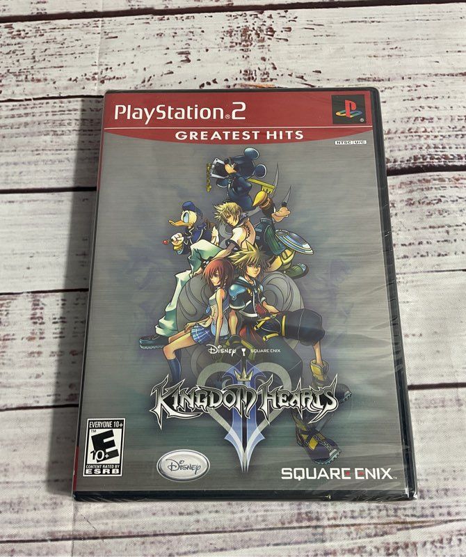 Kingdom Hearts II (Greatest Hits) PS2 (Brand New Factory Sealed US Version)