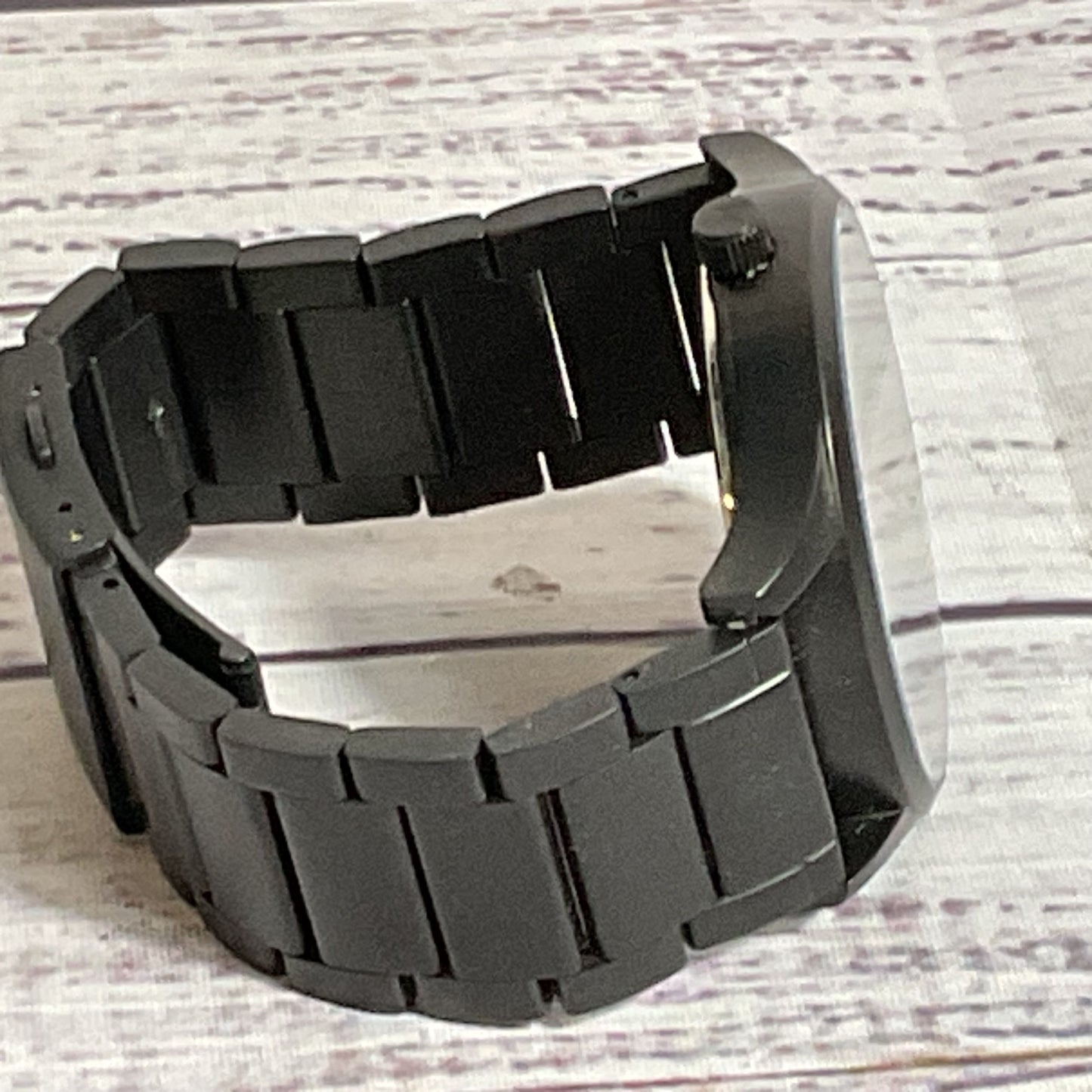 MVMT Men's Black Watch- 7" (NEEDS BATTERY)