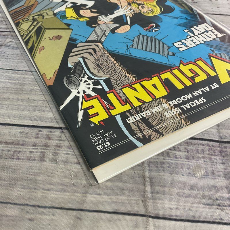 Lot Of 2 Vtg. Vigilante #17-18 Dc Comics Alan Moore 1984 Ungraded