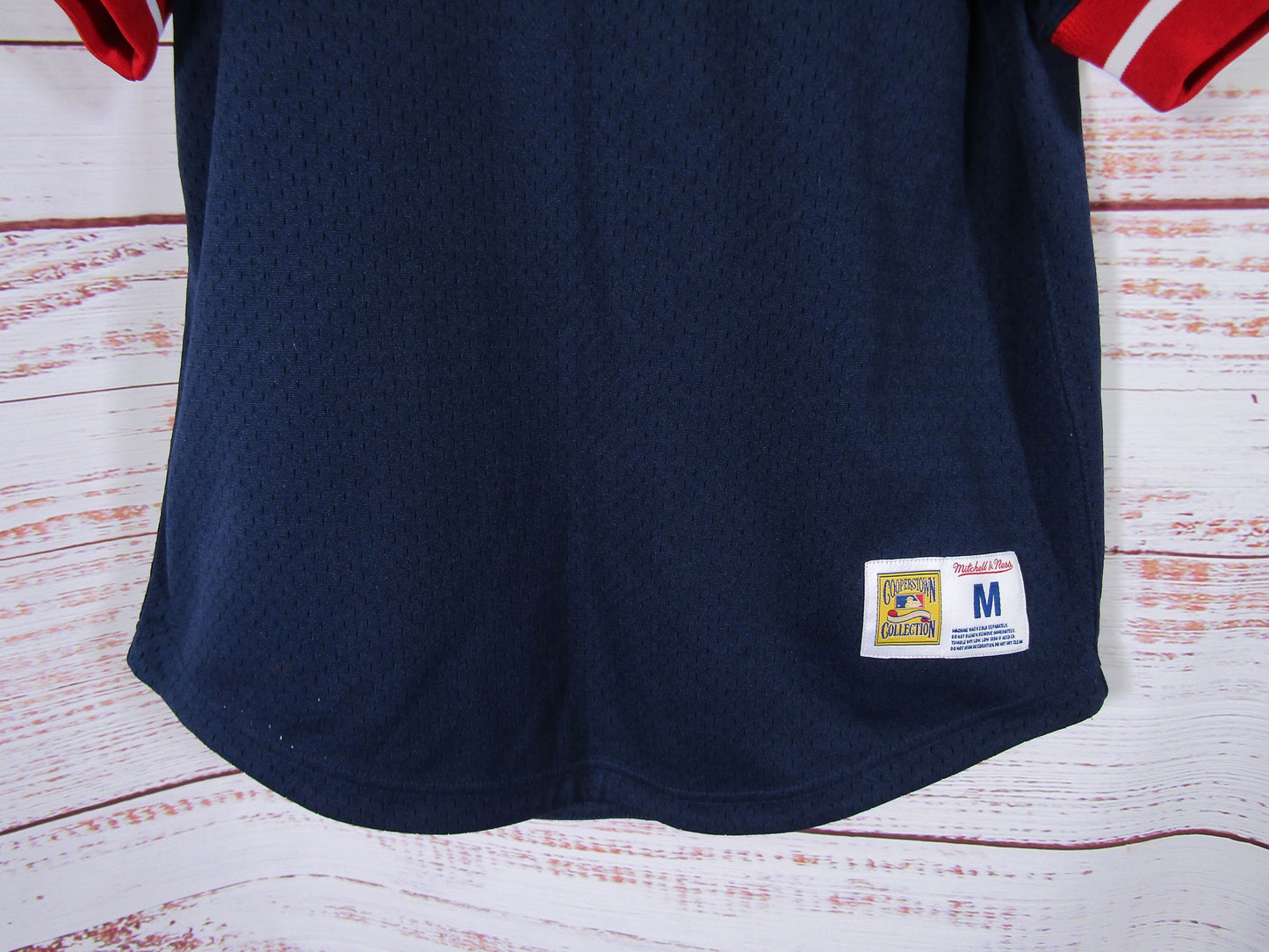 Mitchell & Ness Cooperstown Collection Boston Red Sox Jersey Size M