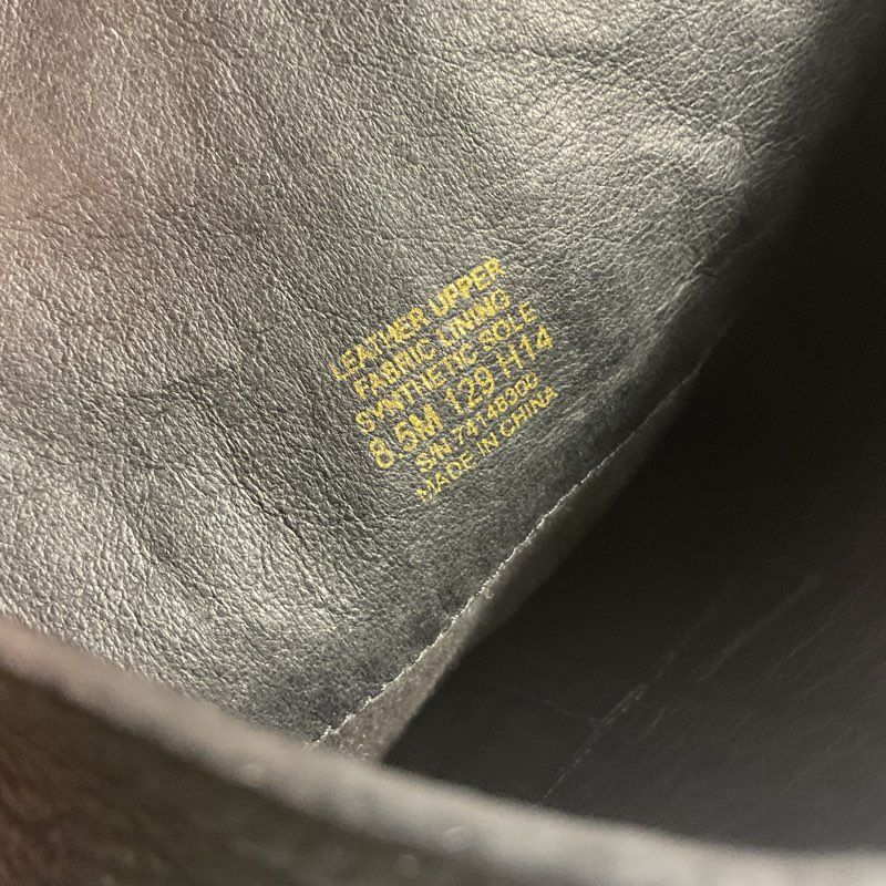 Tory Burch Black Leather Amanda Knee High Side Zip Riding Boot Women's 8.5