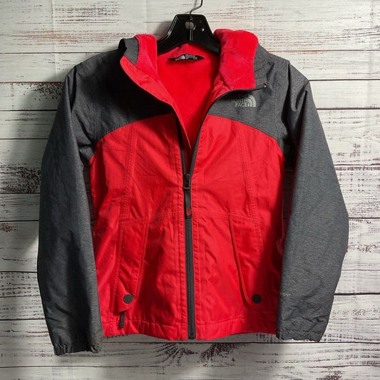 The North Face Pink & Gray Warm Storm Jacket Girl's Jacket - Size S/P