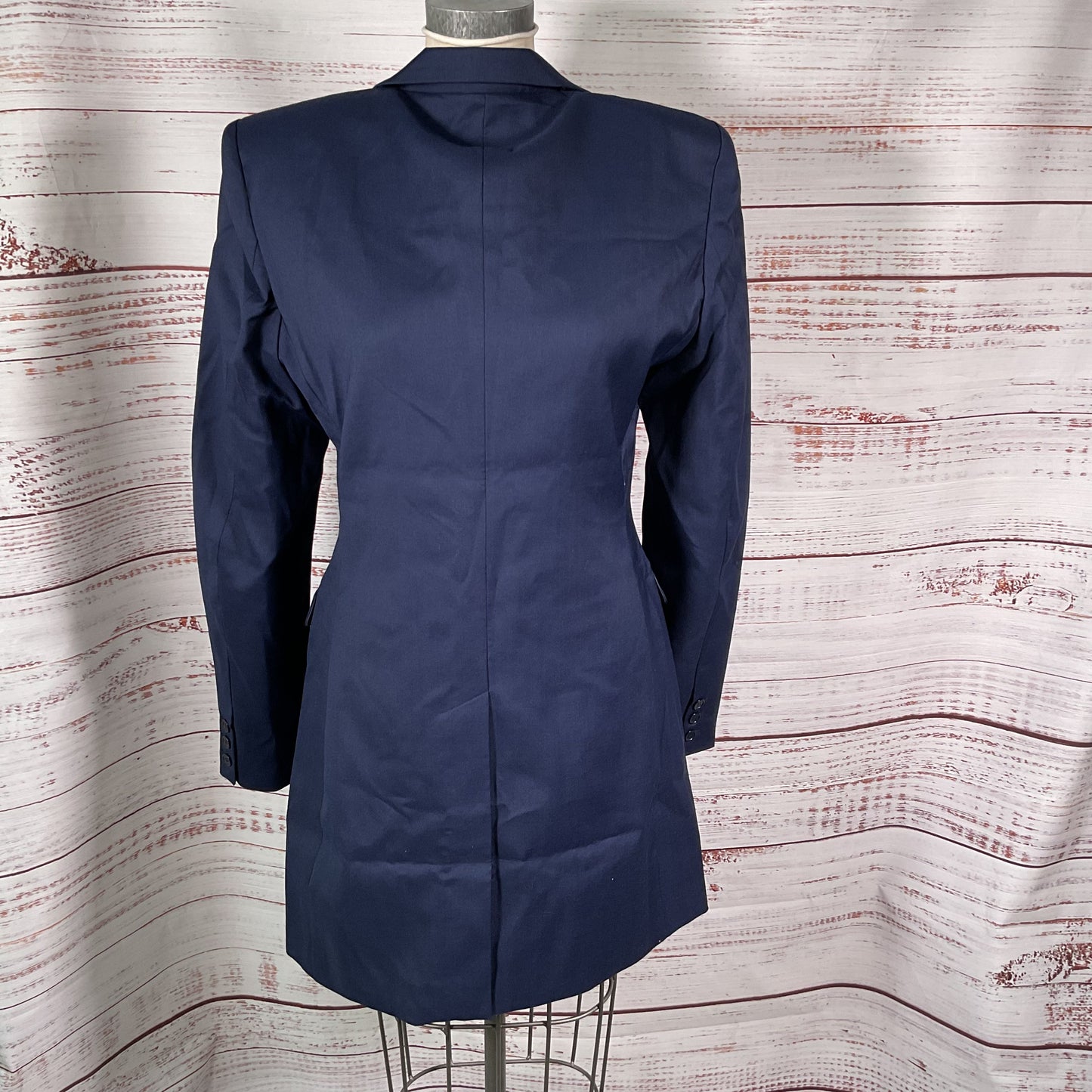 NWT SALT MURPHY Men's Navy Blue Double Breasted Jacket- SZ 38