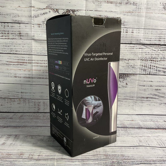 NOB Nuvo Traveler Virus-Targeted Personal UVC Air Disinfector Purifier