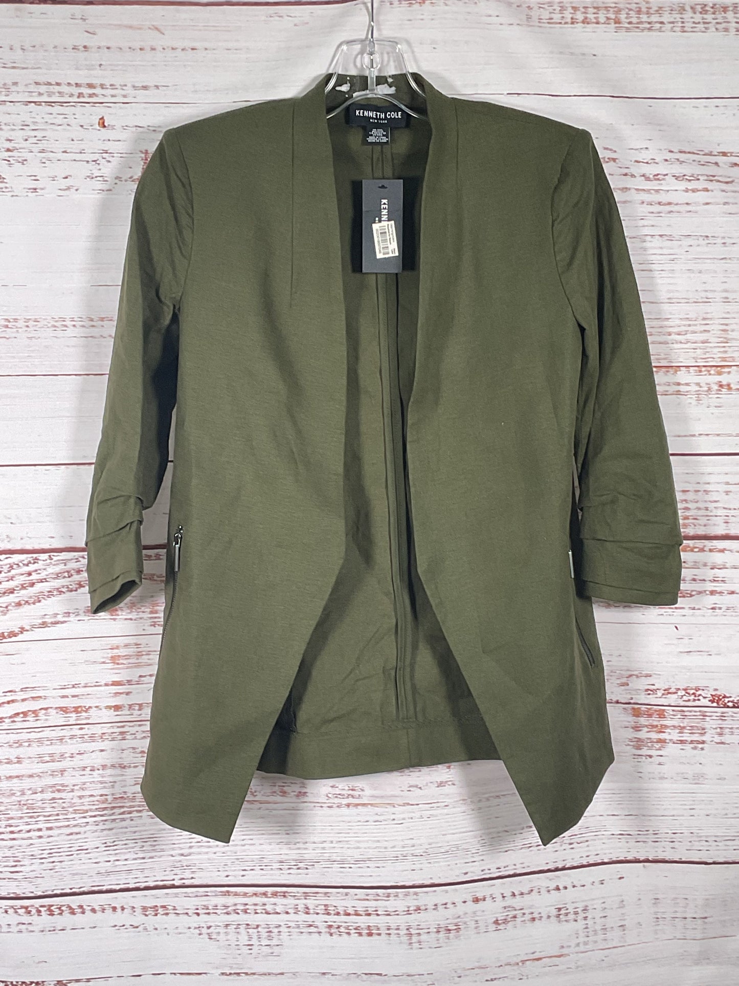 Kenneth Cole Army Open Front Blazer NWT - Size XXS