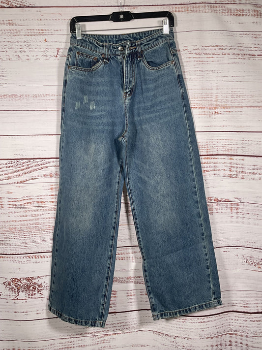 Drmers Club Blue Wide Leg Jeans - Size XXS