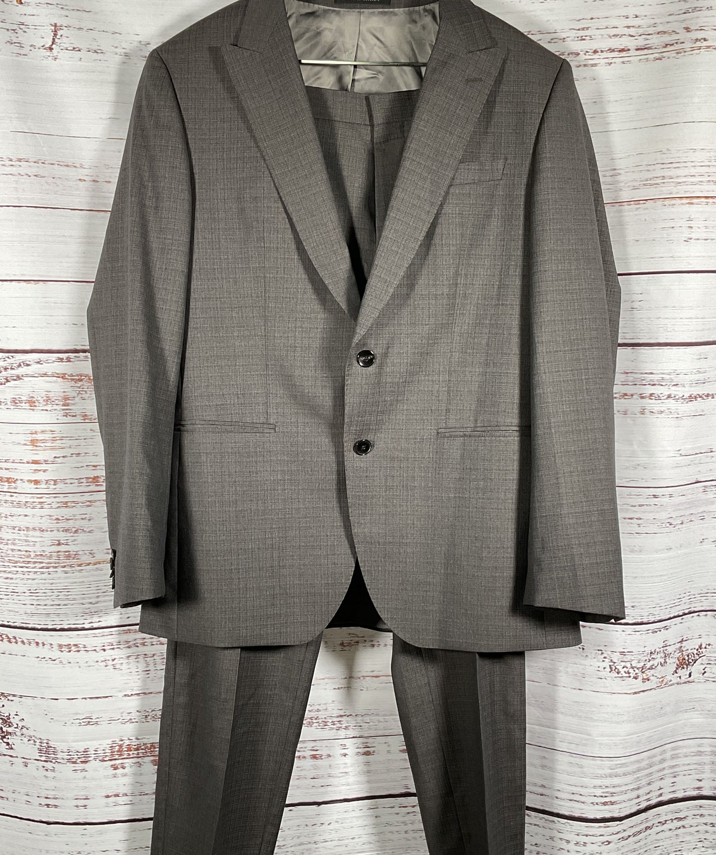 Hugo Boss Super 110 Reda Suit Set Gray 42R