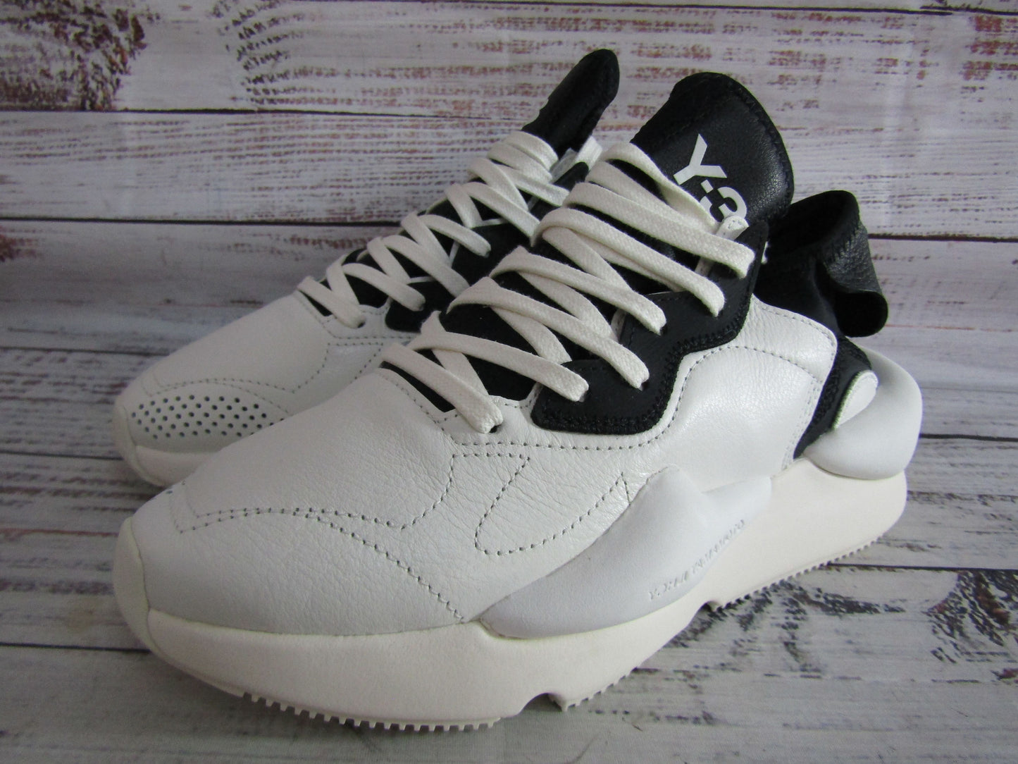 Adidas x Yohji Yamamoto Y-3 Kaiwa Women's White Sneakers Size 5 FZ4326