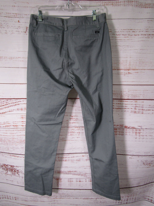 Obey Straggler Men's Leaf Gray Pants Size 30