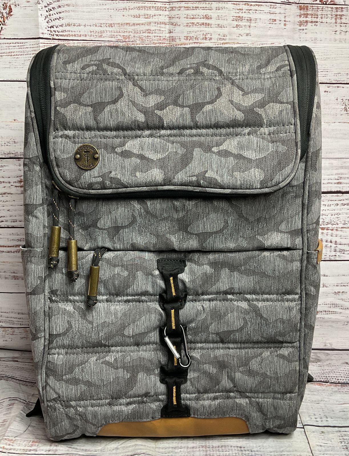 Focused Space Commander Backpack Grey Camo