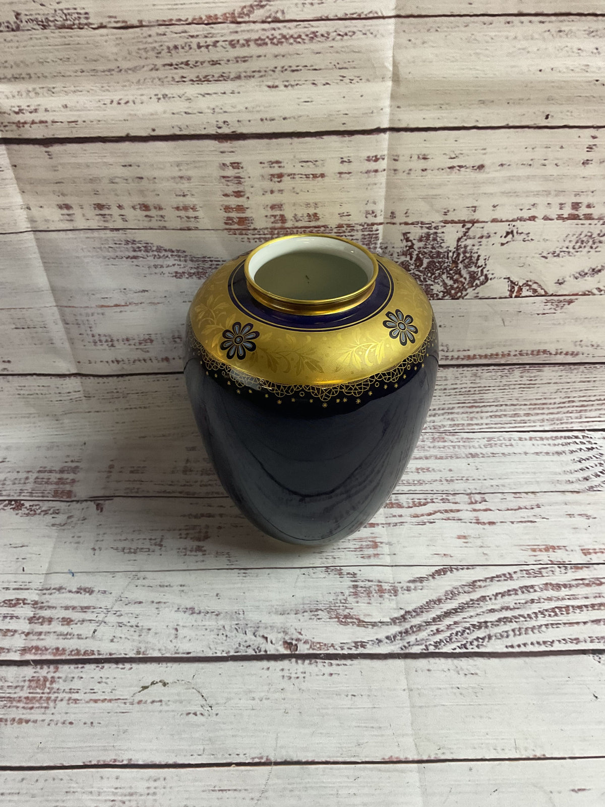 Echt Weimar Kobalt Round Decorative Vase
