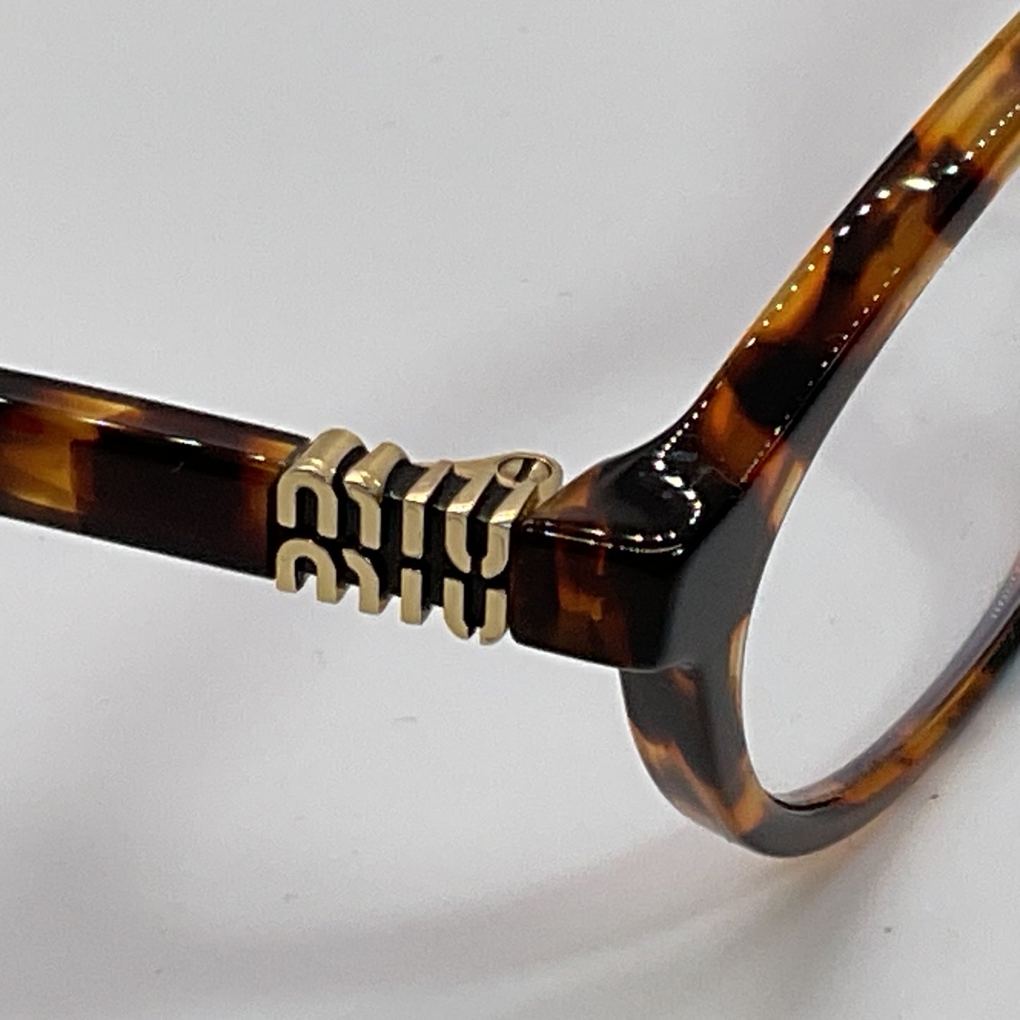 MIU MIU VMU-09X VAU-101 Women's Tortoise Eyeglasses-54[ ]17 140 (FRAMES ONLY)