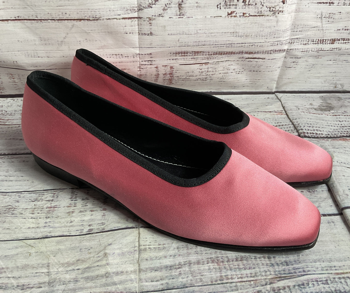 Staud Keith Satin Ballet Flat Blossom 39