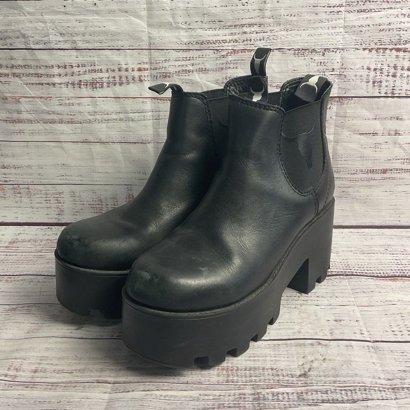 Windsor Smith Black Platform Chelsea Boot Women's Size 6