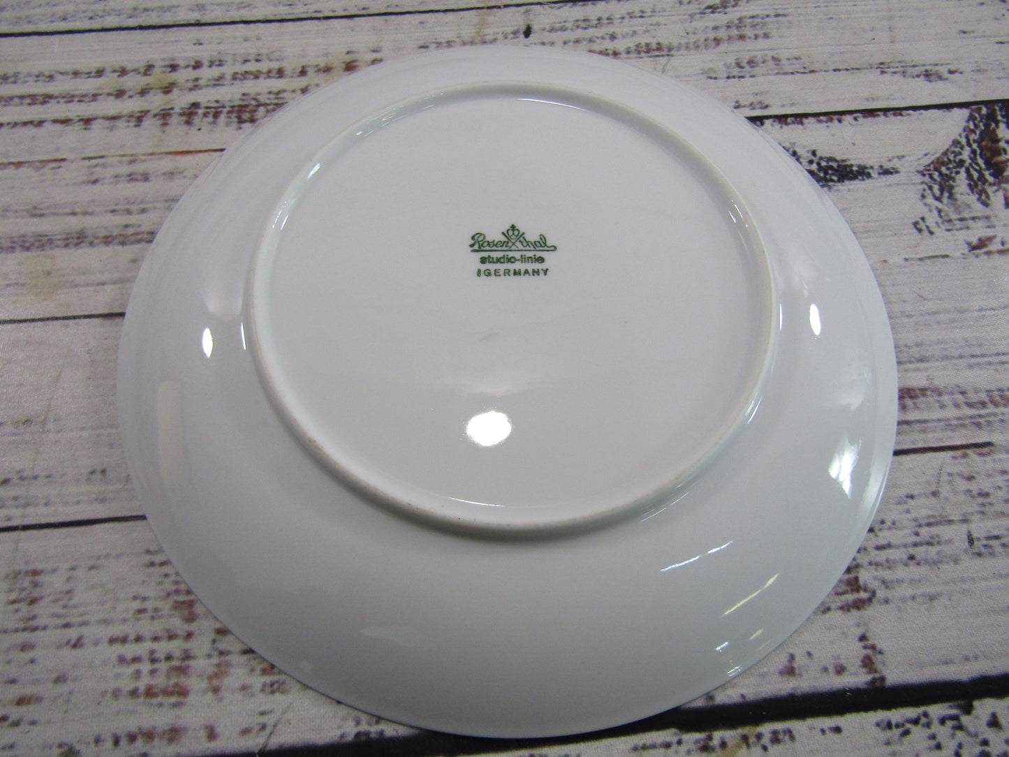 Rosenthal Basquette by Bjorn Wiinblad White Porcelain Salad Plate Set of 6