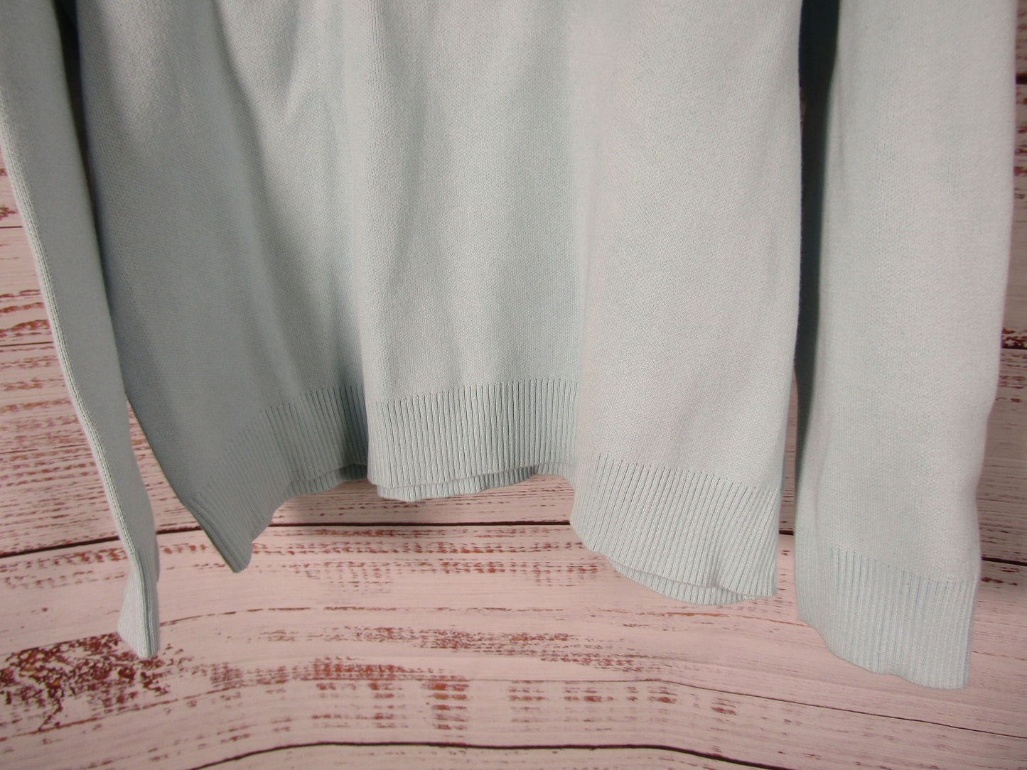 Golf Wang Prayer Baby Men's Light Blue Jacquard Sweater Size XL