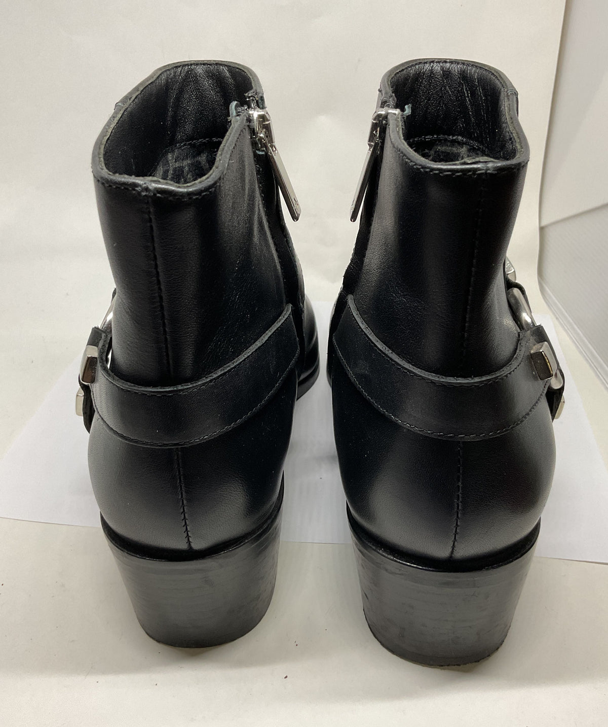 Women's Aquatalia Black Fiamma Ankle Boots Size 11 Retail $525