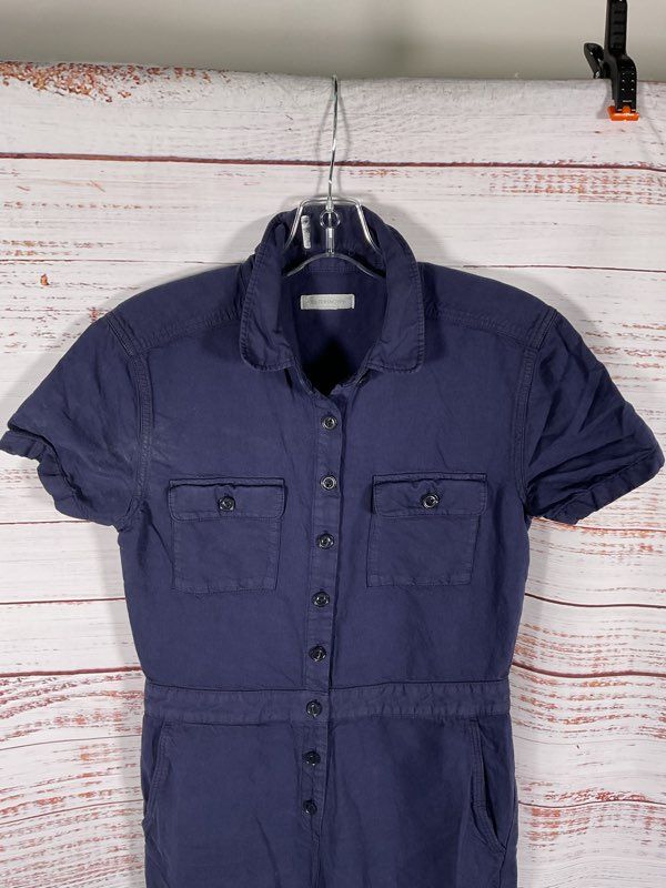 Outerknown S.E.A. Jumpsuit Women's Blue Utility One Piece Workwear XS