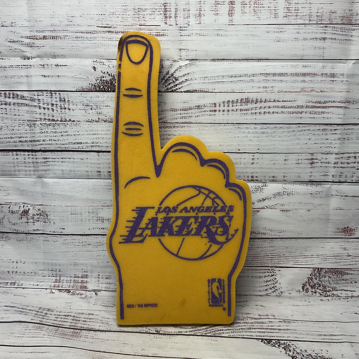 LA Lakers Reloaded 2003-04 Payton, Malone, O'Neal, Kobe Bryant Foam Fingers Pair