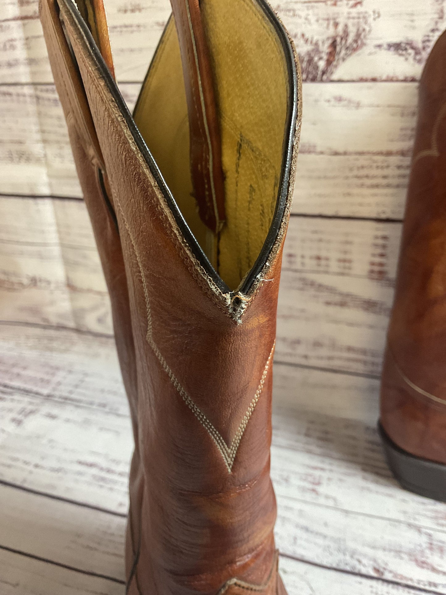 Tony Lama Brown Style 5084 Western Cowboy Boot Men 8.5