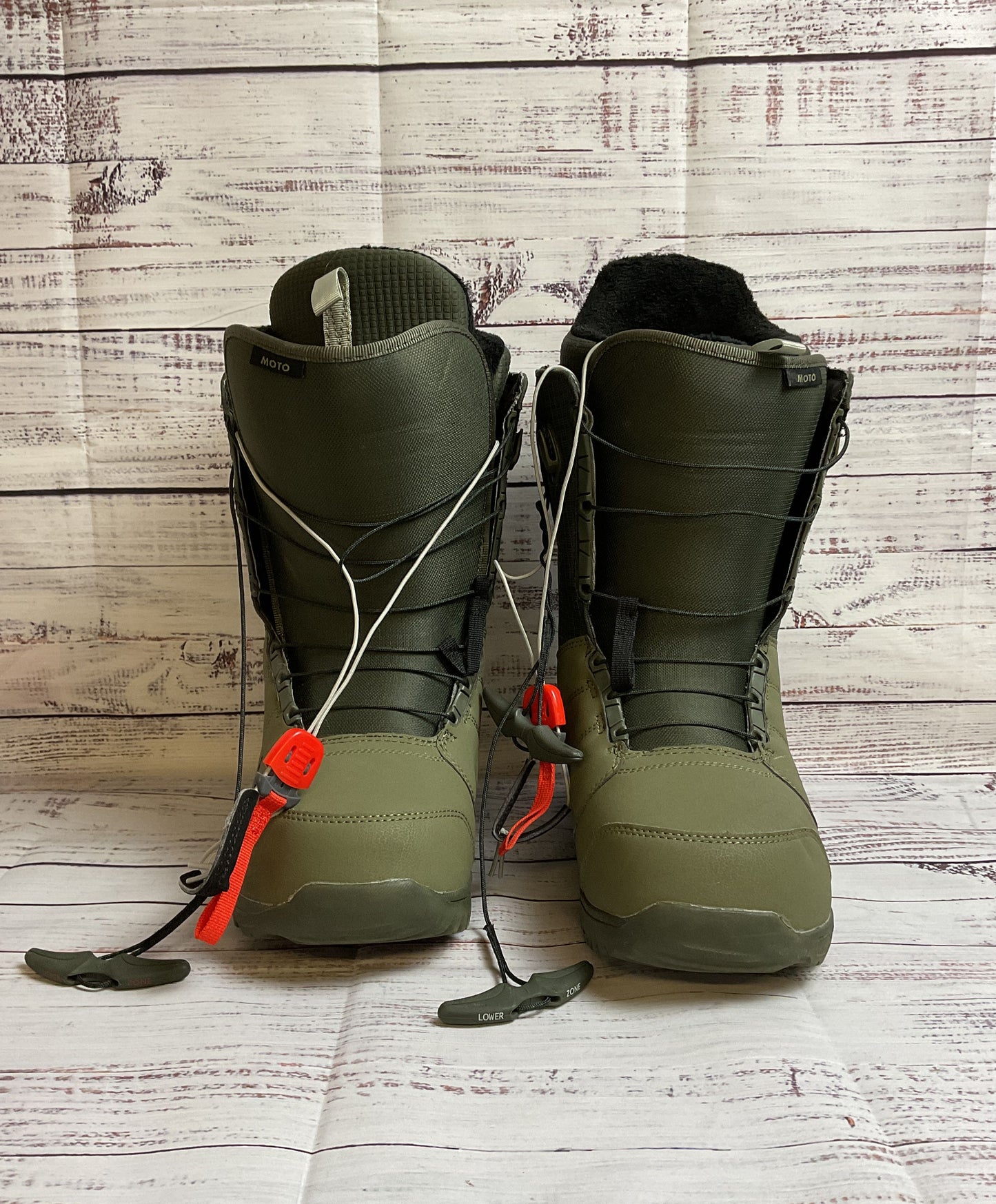 Burton Moto Green Snow Boot Men's Size 11