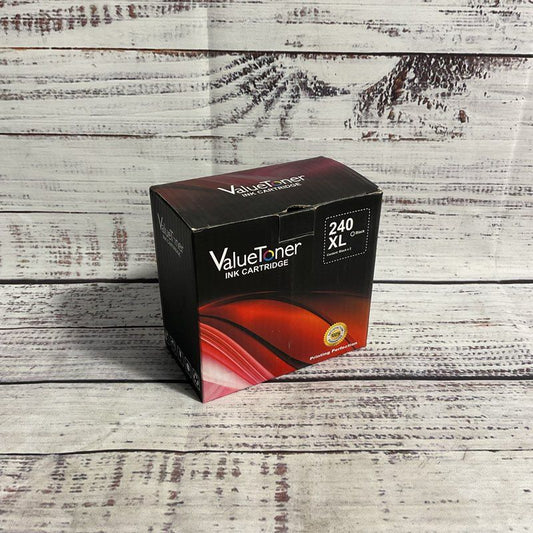 NOB ValueToner 240 XL Black Ink Cartridge x2