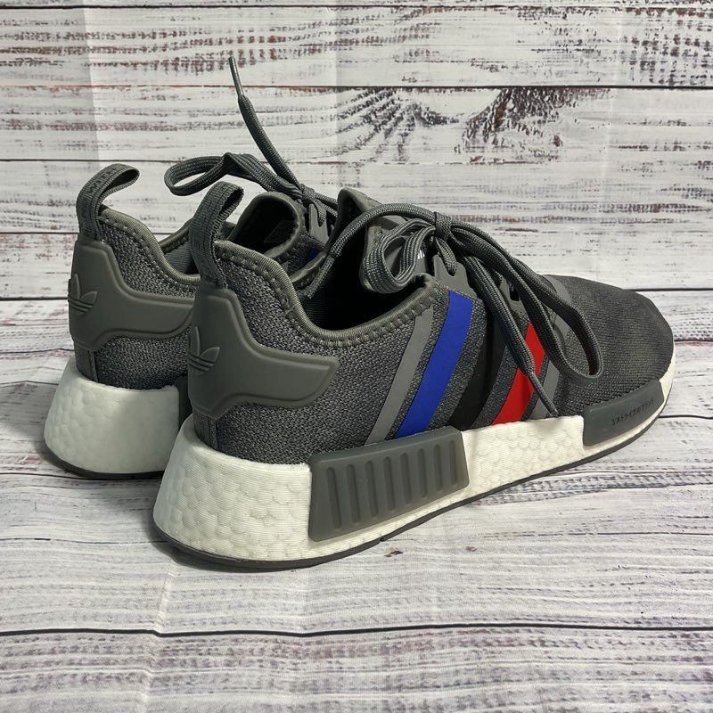 Adidas NMD R1 PK Primeknit Parley Recycled Plastic Grey Athletic Sneaker Men 9.5