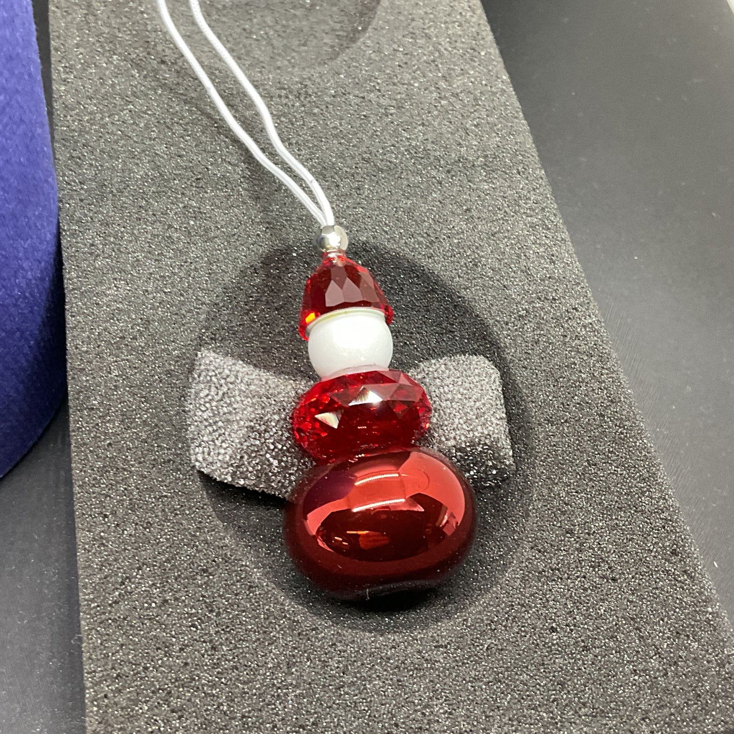 NEW SWAROVSKI Red Crystal Ornament (BOX MISSING LID)