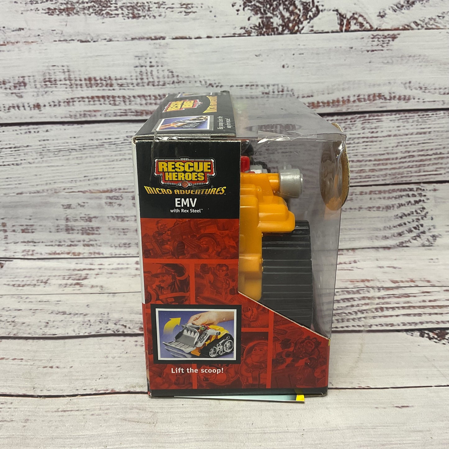 Rescue Heroes Micro Adventures EMV With Rex Steel New Sealed
