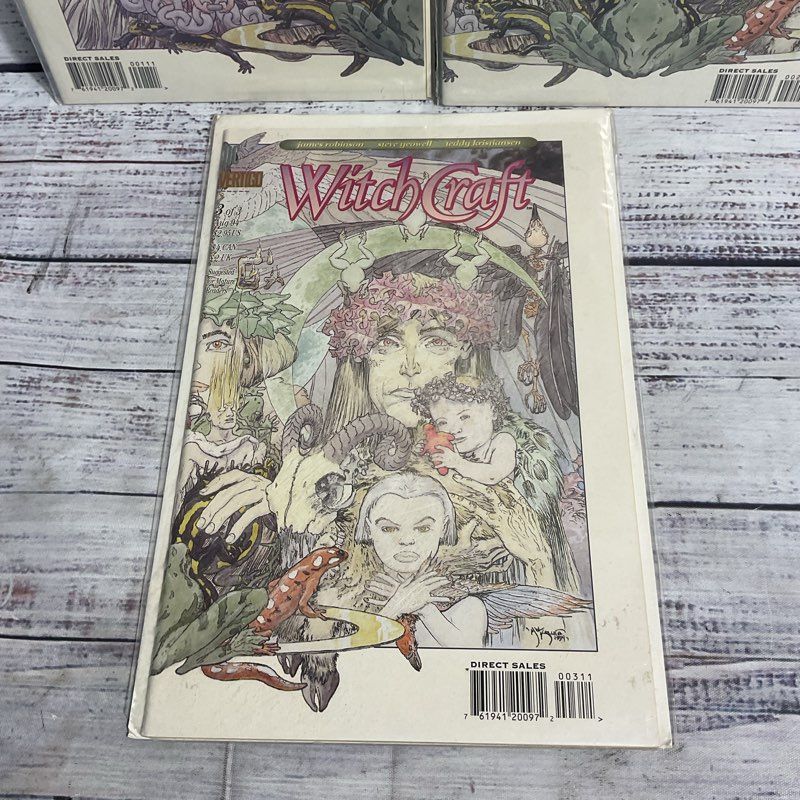 Witchcraft #1-3 Vertigo Dc Comics Vintage Sandman 1994 Ugraded