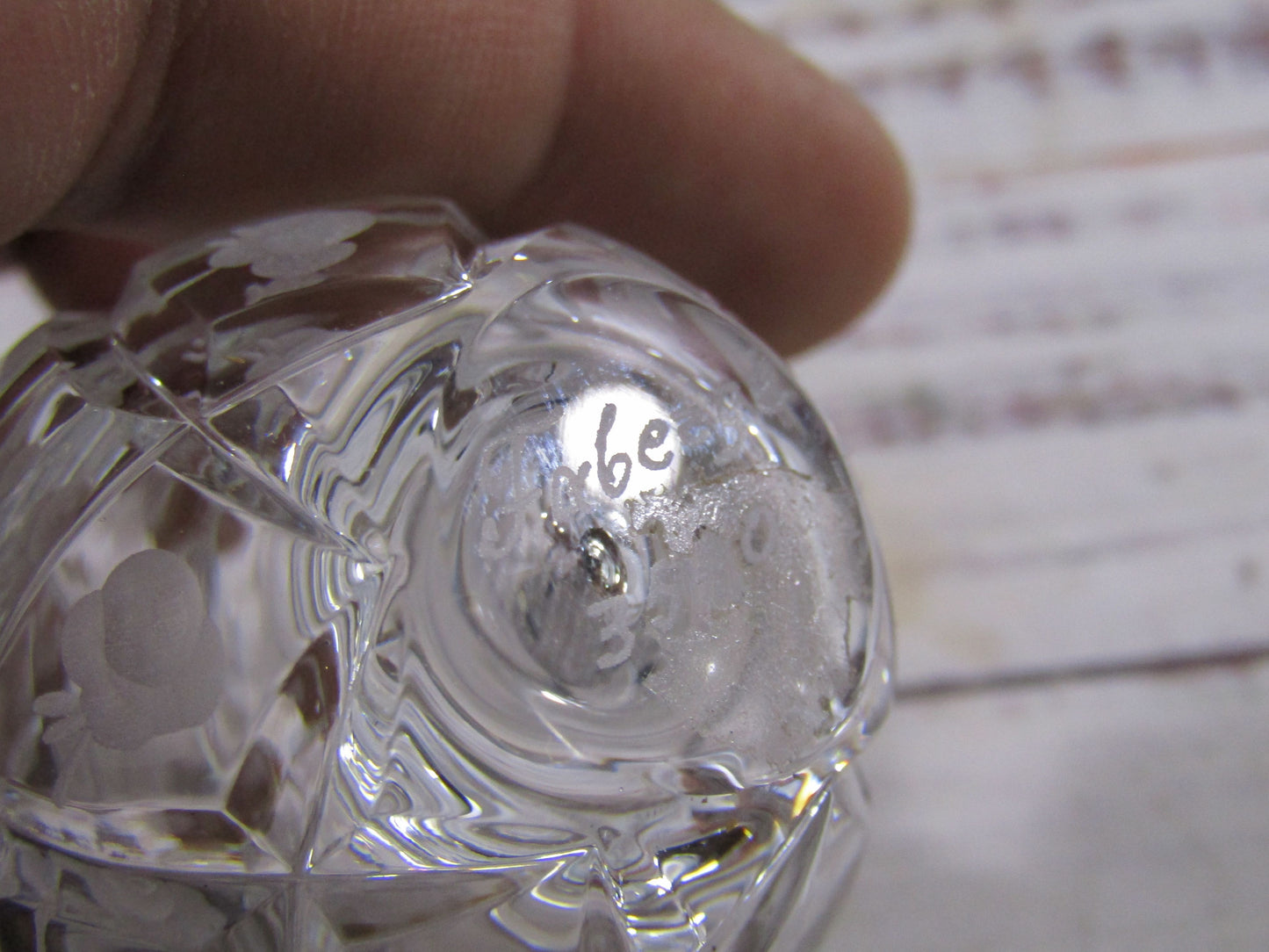 Faberge Rose Trellis Crystal Egg Figurine