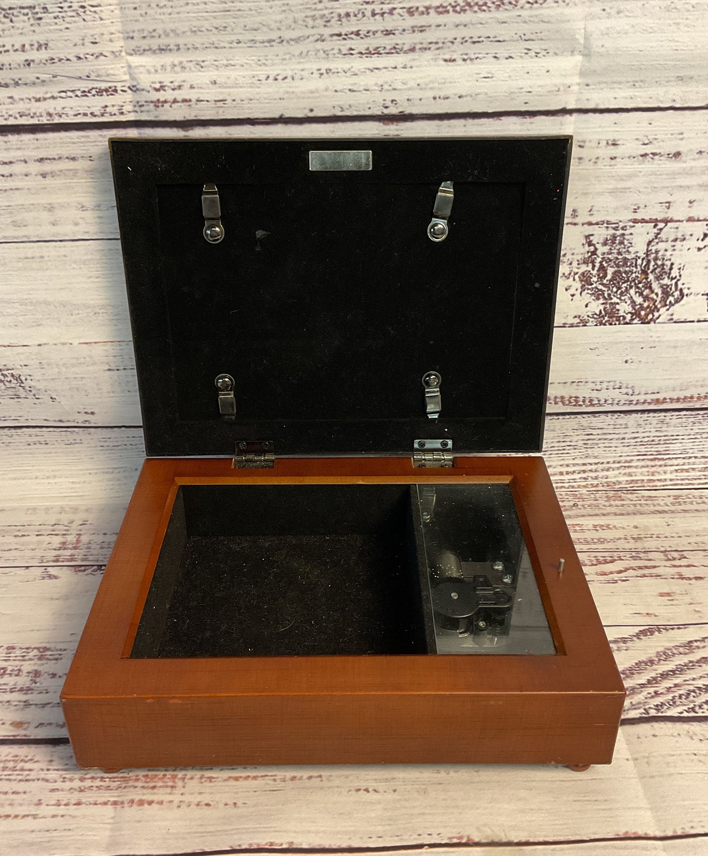 Sankyo Brown Music Jewelry Box