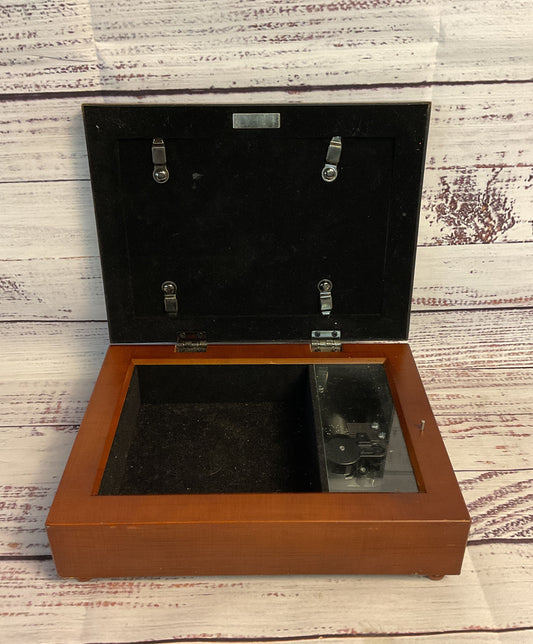 Sankyo Brown Music Jewelry Box