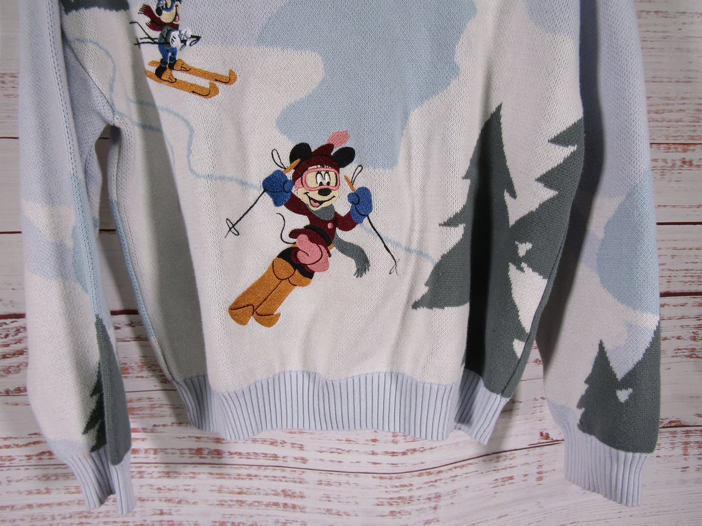 Disney Holiday Homestead Mickey Mouse & Friends Sweater Size S