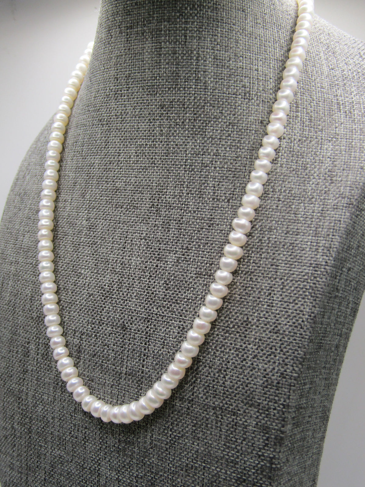 Michael Anthony Freshwater Pearl Necklace With 10k Yellow Gold Clasp
