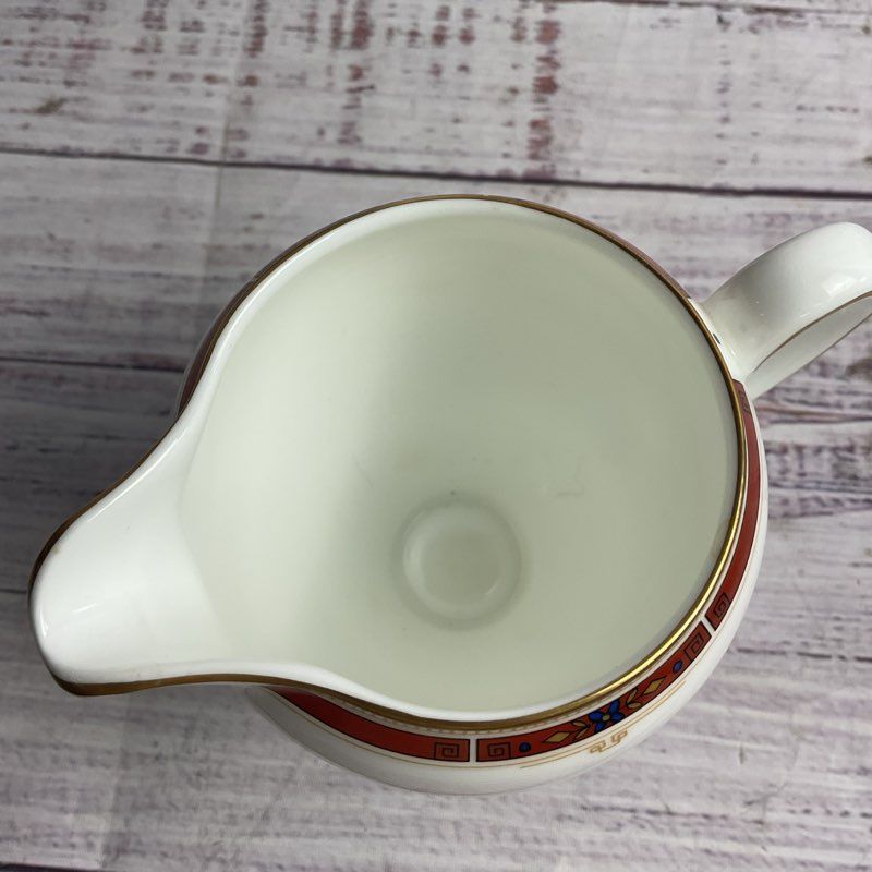 Wedgwood Colorado 2 Pt. Lidded Coffee Pot & Creamer Bone China Set