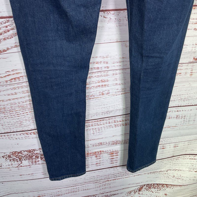 Acne Studios Bla Konst Melk Indigo Blue Slim Tapered Denim Jeans - Size 30x30