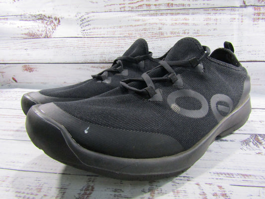 Oofos OOmg Men's Black Low Top Sneakers Size 11.5