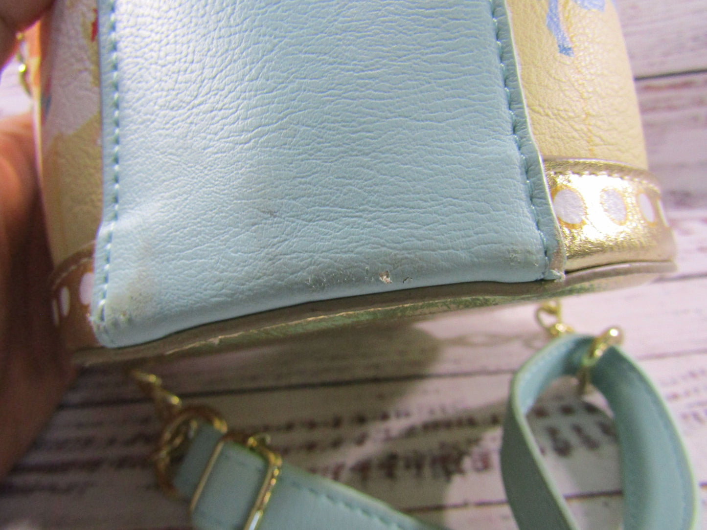 Disney Loungefly King Arthur Carrousel Crossbody Bag