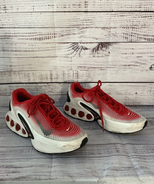 Men's Nike Air Max dn Red Sneakers Size 10
