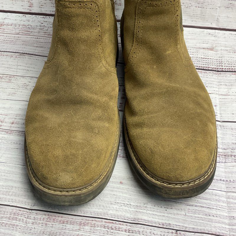 Timberland Squall Canyon Beige Suede Side Zip Chelsea Boot Women's Size 11.5