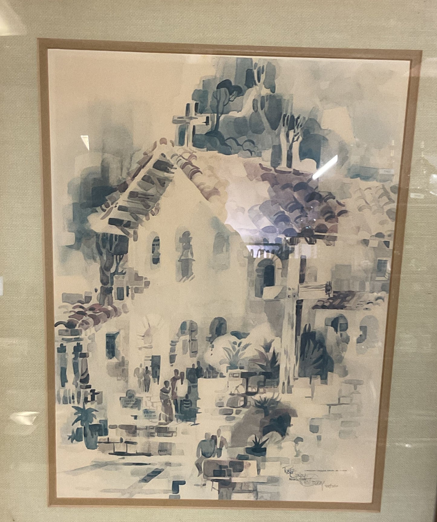 Limited Edition Signed Lithograph Print by Robert Gray Framed with COA 88/350