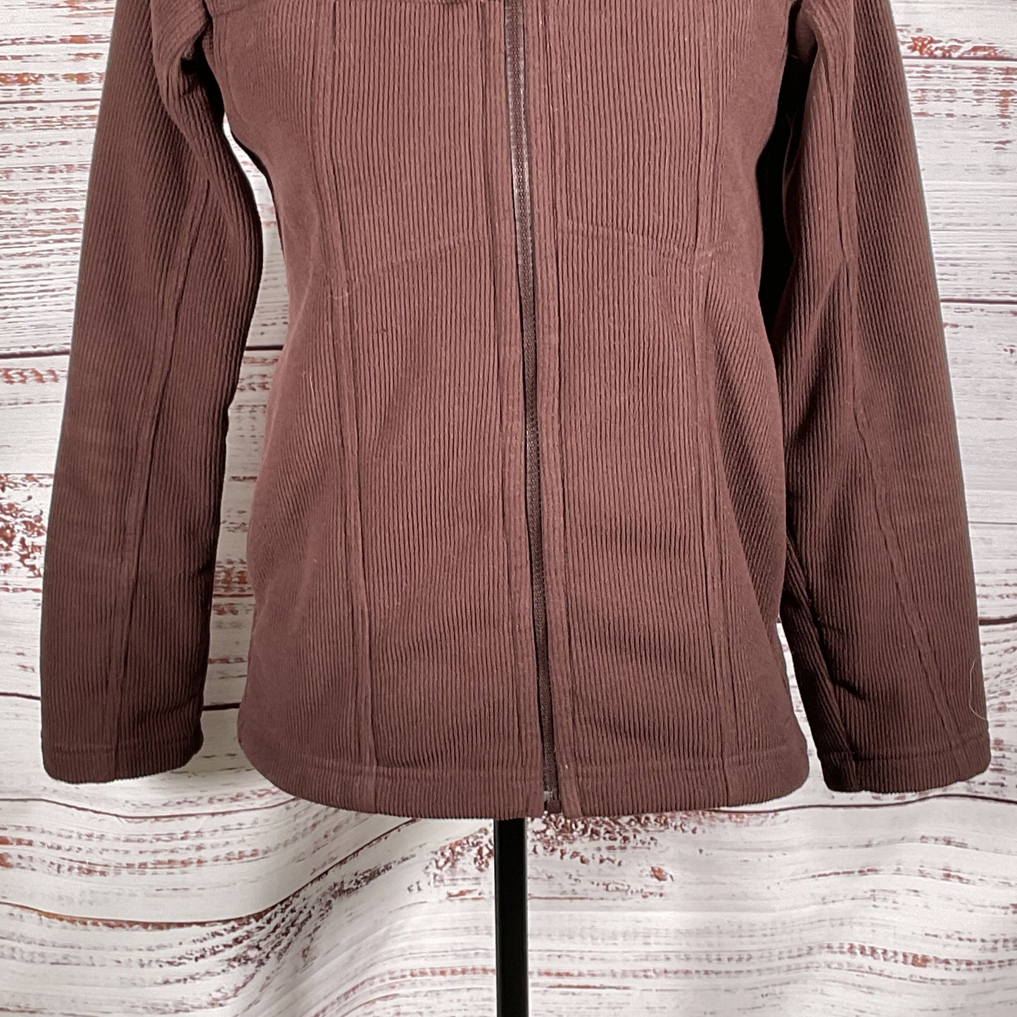 PATAGONIA Women's Brown Zip Up Fleece Jacket- SZ XS