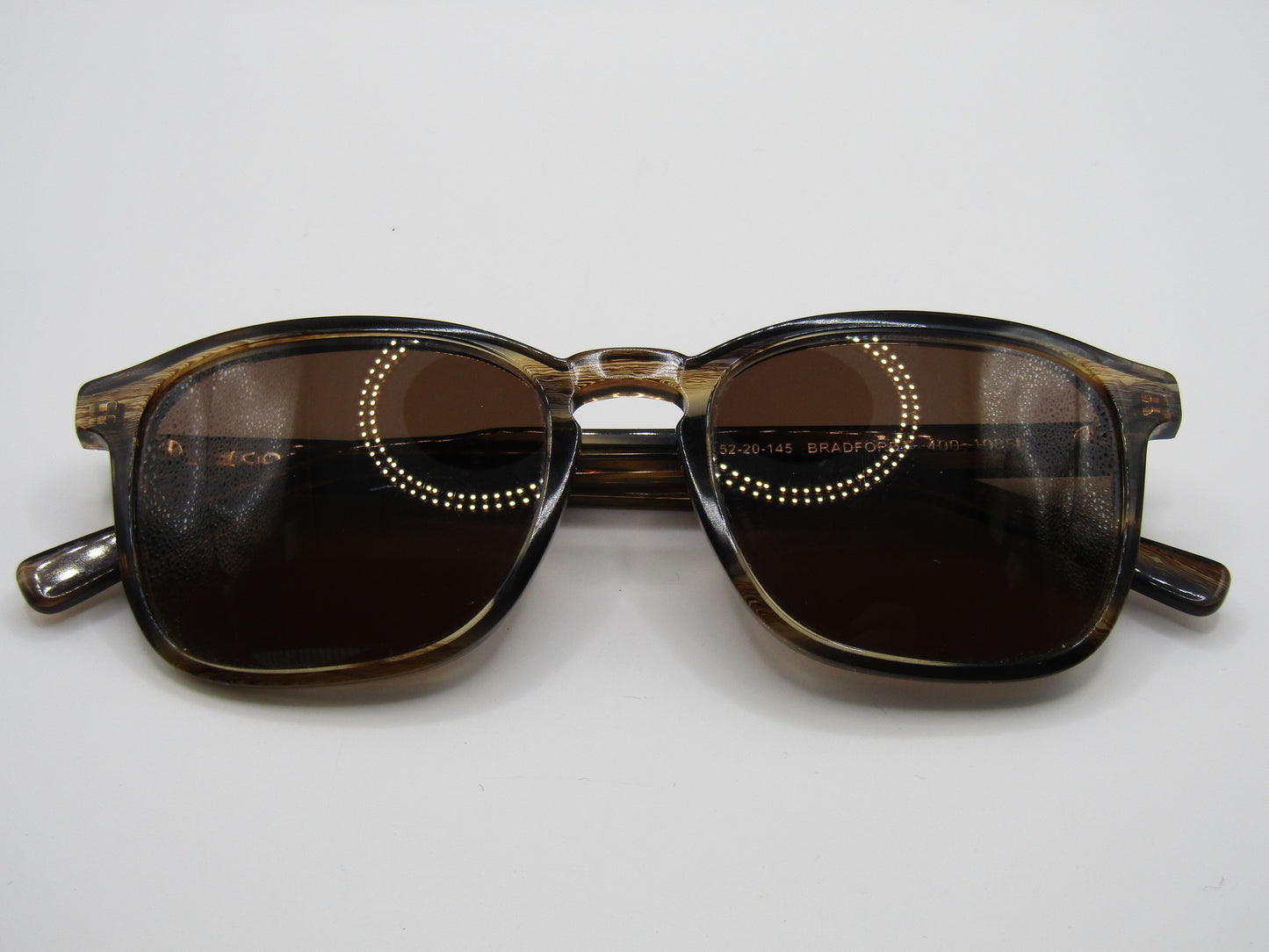 Kolo Bradford Men's Brown Sunglasses Hand Made in Italy