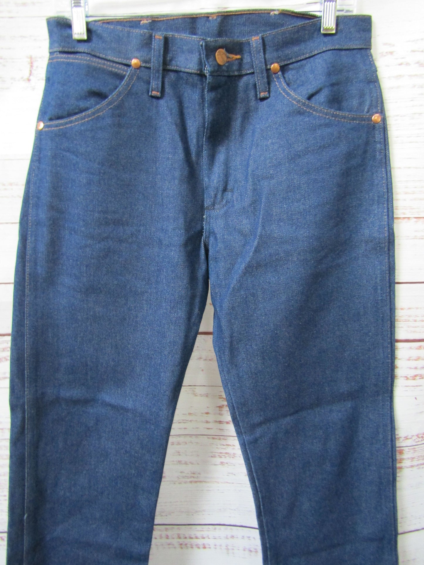 Wrangler 13MWZ Men's Blue Denim Cowboy Cut Jeans Size 30 x 29